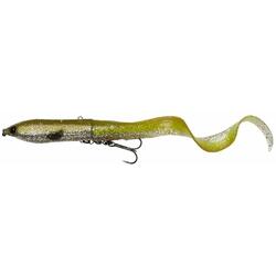 NALUCA 3D HARD EEL 2+1 17CM/50G SILVER AYU