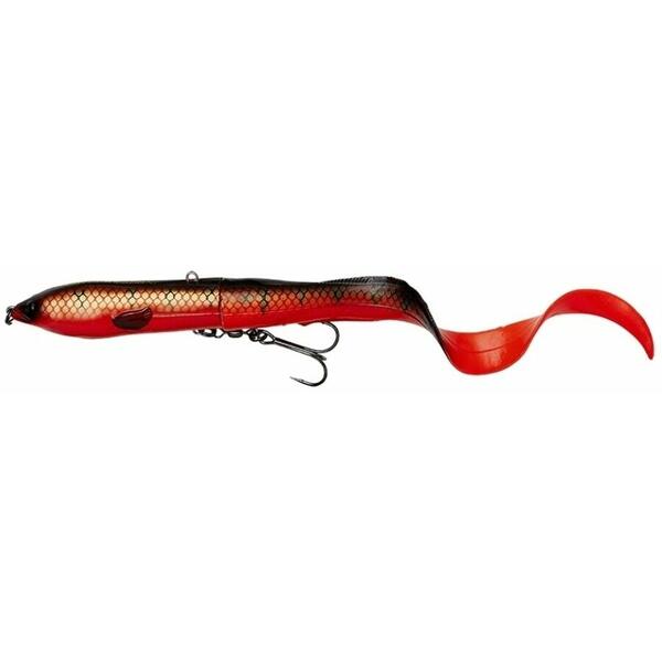 SAVAGE GEAR NALUCA 3D HARD EEL 2+1 17CM/50G RED.N BLACK