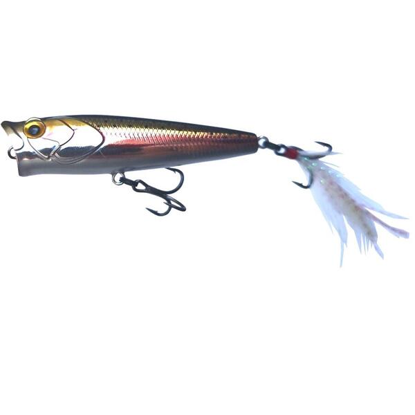MUSTAD VOBLER BURPY POPPER, 6,5CM/6,3G, RAINBOW