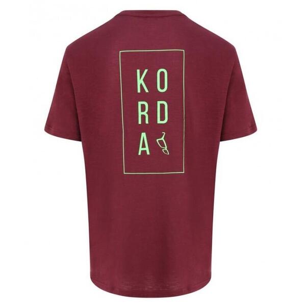 KORDA TRICOU LE LOYAL TEE BURGUNDY MAR.S