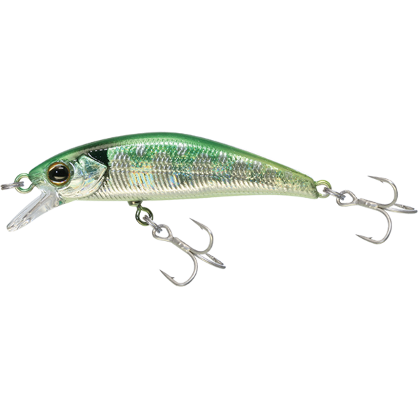 JACKALL VOBLER TRICOROLL RYUSHIN 43HW 4,3CM/3G FLASH GREEN BACK