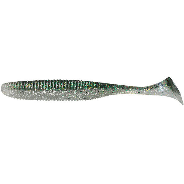 JACKALL SHAD RHYTHM WAVE 3,8INCH DARK THUNDER/CS 7BUC/PL