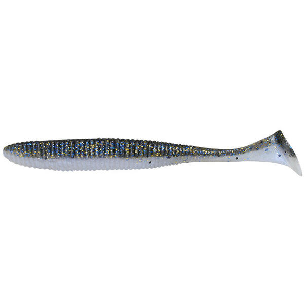 JACKALL SHAD RHYTHM WAVE 3,8INCH BLUEGILL/PEARL WHITE 7BUC/PL