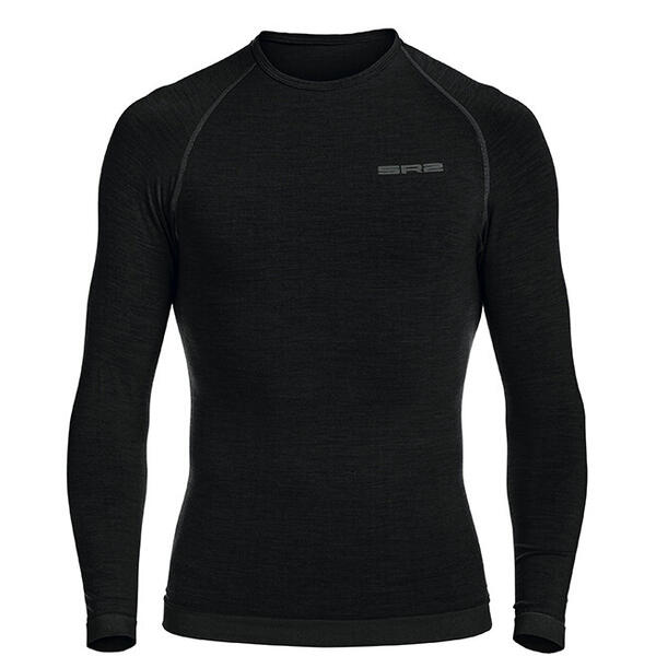 SPRING BLUZA FIRST-LAYER AERO2 BLACK LANA 81% MAR.2XL