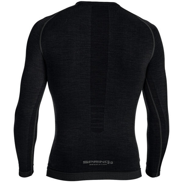 SPRING BLUZA FIRST-LAYER AERO2 BLACK LANA 81% MAR.2XL