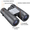 BINOCLU BUSHNELL BINOCLU 8X42 POWERVIEW 2