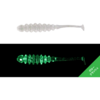 JACKALL SHAD TIDEBEAT2,0INCH CLEAR GLOW CRUSH 8BUC/PL