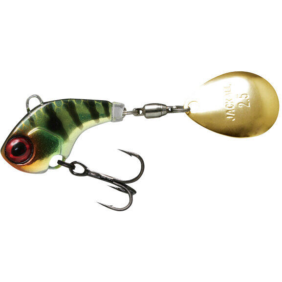 JACKALL SPINNER DERACOUP 3/8OZ HL GOLD GILL