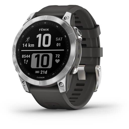 GARMIN CEAS FENIX 7 SILVER/GRAPHITE 47MM