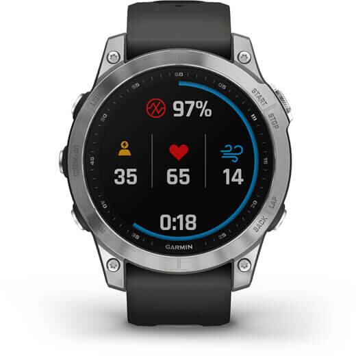 GARMIN CEAS FENIX 7 SILVER/GRAPHITE 47MM