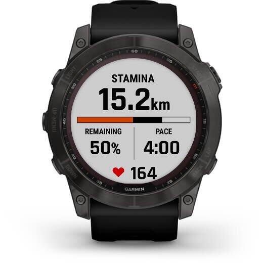 GARMIN CEAS FENIX 7X SAPPHIRE SOLAR CARB.GRAY TI/BLACK 51MM EMEA