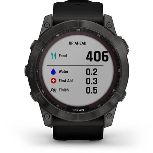 GARMIN CEAS FENIX 7X SAPPHIRE SOLAR CARB.GRAY TI/BLACK 51MM EMEA