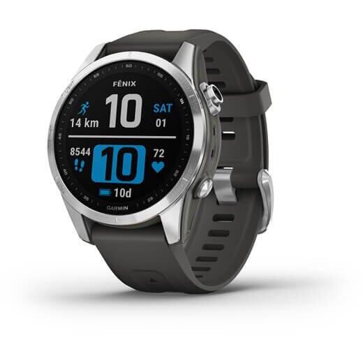 GARMIN CEAS FENIX 7S SILVER/GRAPHITE 42MM