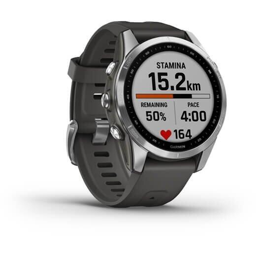 GARMIN CEAS FENIX 7S SILVER/GRAPHITE 42MM