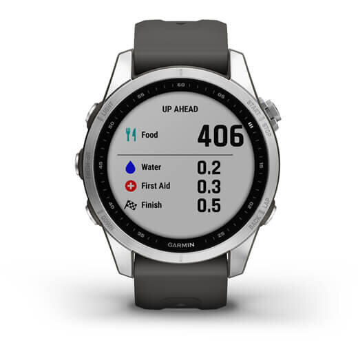 GARMIN CEAS FENIX 7S SILVER/GRAPHITE 42MM