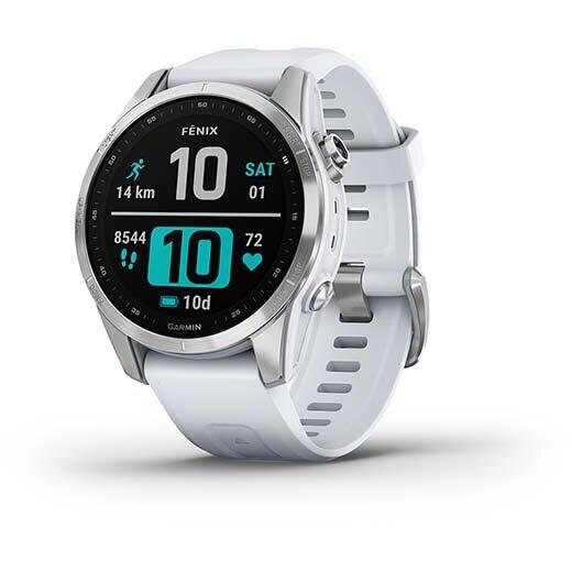 GARMIN CEAS FENIX 7S SILVER/WHITESTONE 42MM