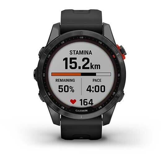 GARMIN CEAS FENIX 7S SOLAR SLATE GRAY/BLACK 42MM