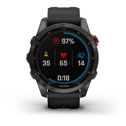 GARMIN CEAS FENIX 7S SOLAR SLATE GRAY/BLACK 42MM