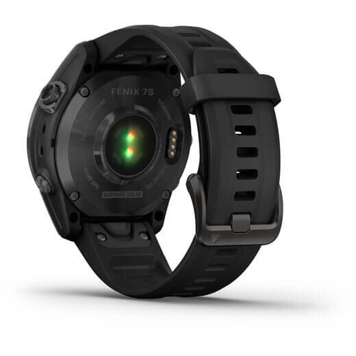 GARMIN CEAS FENIX 7S SAPPHIRE SOLAR CARBON GRAY TI/BLACK 42MM