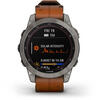 GARMIN CEAS FENIX 7 SAPPHIRE SOLAR TITAN/PIELE 47MM