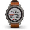 GARMIN CEAS FENIX 7 SAPPHIRE SOLAR TITAN/PIELE 47MM