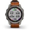 GARMIN CEAS FENIX 7 SAPPHIRE SOLAR TITAN/PIELE 47MM