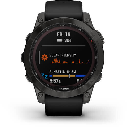 GARMIN CEAS FENIX 7 SAPPHIRE SOLAR BLACK TI/BLACK 47MM