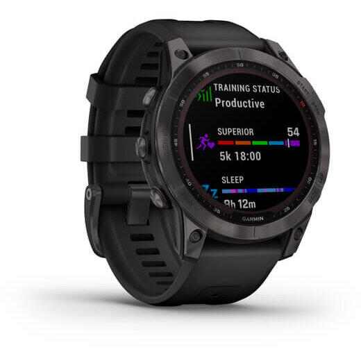 GARMIN CEAS FENIX 7 SAPPHIRE SOLAR BLACK TI/BLACK 47MM