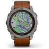 GARMIN CEAS FENIX 7X SAPPHIRE SOLAR TITAN/PIELE 51MM