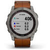 GARMIN CEAS FENIX 7X SAPPHIRE SOLAR TITAN/PIELE 51MM