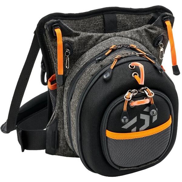 DAIWA GEANTA CHEST PACK NOIR ORANGE