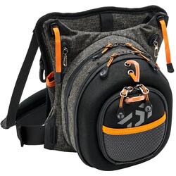 GEANTA CHEST PACK NOIR ORANGE