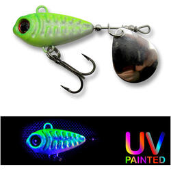 SPINNER SKELETONIK PRO WHITE/CHARTREUSE 20G