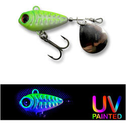 SPINNER SKELETONIK PRO WHITE/CHARTREUSE 16G