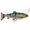 SAVAGE GEAR SHAD 4D LINE THRU TROUT 15CM/40G GREEN SILVER