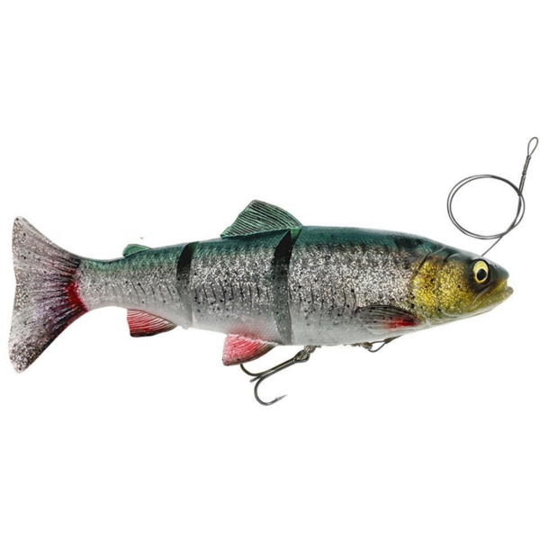 SAVAGE GEAR SHAD 4D LINE THRU TROUT 15CM/40G GREEN SILVER