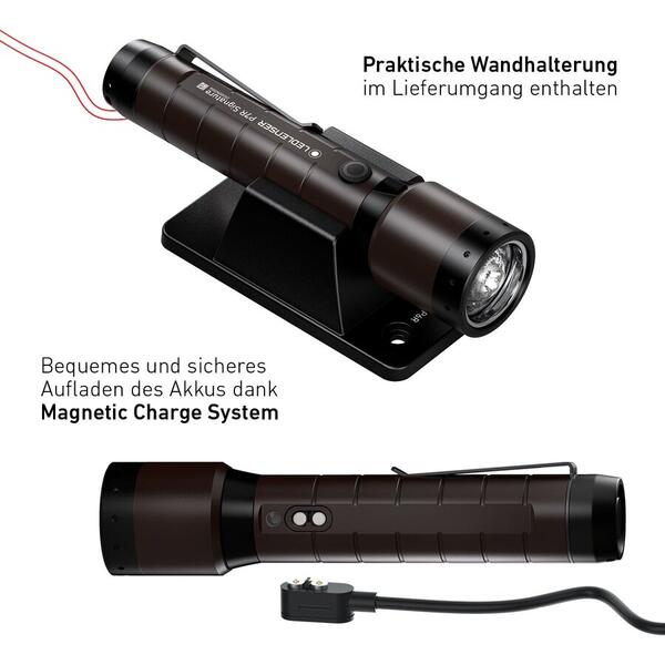 LEDLENSER LANTERNA P7R SIGNATURE 2000LM/LI-ION +CABLU USB