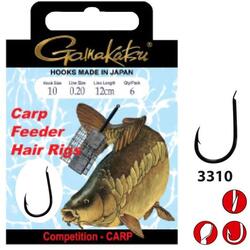 CARLIG CARP HAIR 3310B 0,18MM10BUC/PL