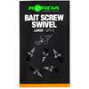 KORDA VARTEJ MICRO RING BAIT SCREW LARGE 5BUC/PL