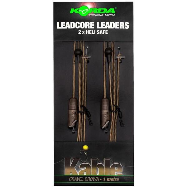 KORDA SET MONT.LEDCORE HELI SAFE GRAVEL 1M/2BUC/PL