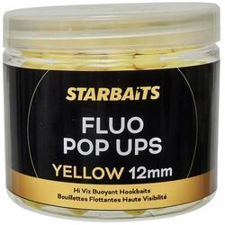 SENSAS POP-UP STARBAITS FLUO YELLOW 12MM