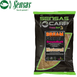 SENSAS NADA UK BREAM FEEDER NATURAL 2KG