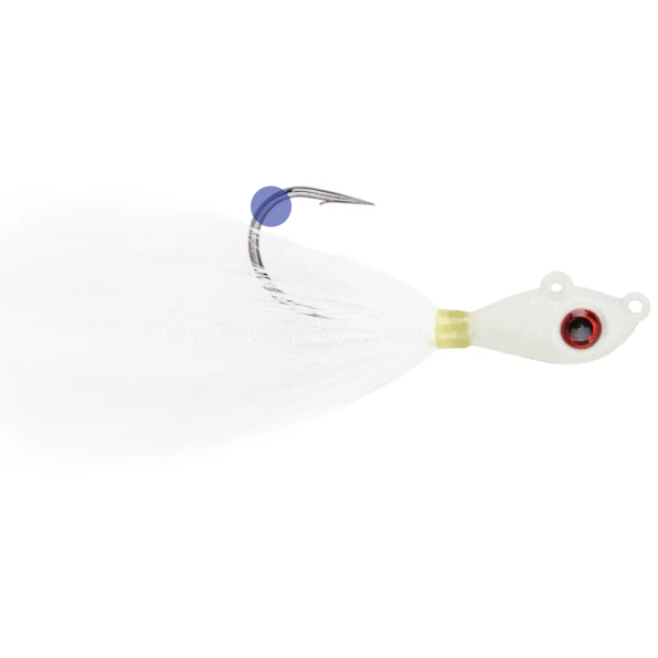 MUSTAD JIG BIG EYE BUCKTAIL GREEN GLOW/WHITE GLOW 3,5G