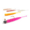 MUSTAD NALUCA AJI MICRO PLU 5CM CLEAR RAINBOW GLITTER