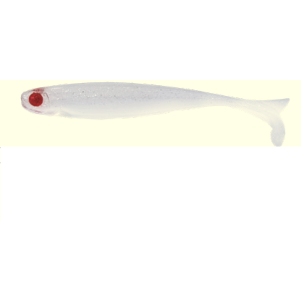 MUSTAD SHAD MEZASHI TAIL MINNOW 7,6CM SHIRASU