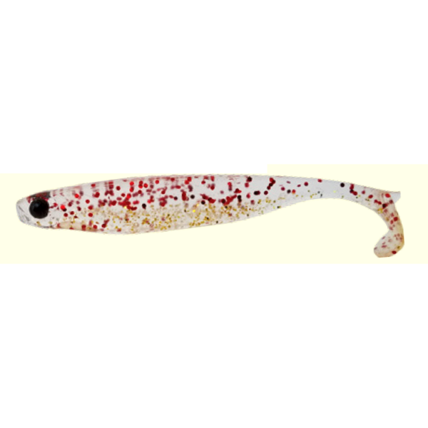 MUSTAD SHAD MEZASHI Z MINNOW 7,6CM RED GOLD GLITTER