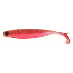 MUSTAD SHAD MEZASHI Z MINNOW 7,6CM TRANSPARENT RED