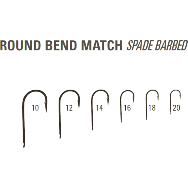 MUSTAD CARLIG ROUND BEND MATCH MU09 BN 10BUC/PL