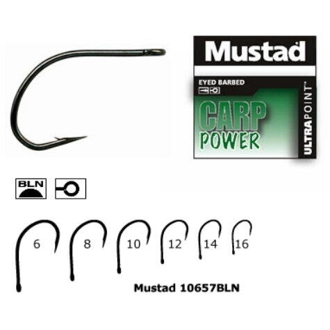 MUSTAD CARLIG ULTRAPOINT BLN PT. CRAP 10BUC/PL