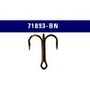 MUSTAD ANCORA TRIPLA NICHEL ROTUNDA 25BUC/PL